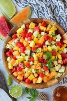 Melone Mango salade